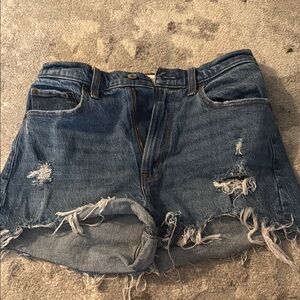 Abercrombie High Rise Mom Short